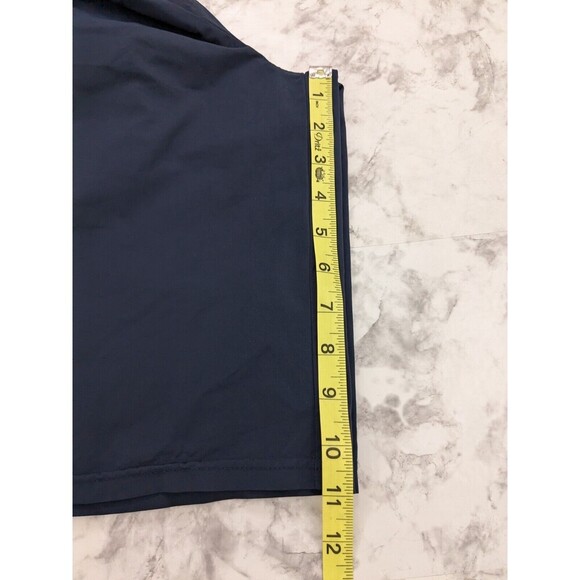 Hylete Board Short Large Men's Drawstring Above Knee Blue 11" Inseam Pocket - Picture 5 of 5